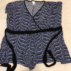 Plus Maternity Dress top 3x